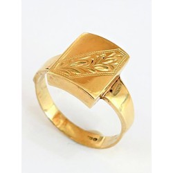 Antik zlatý prsten s...