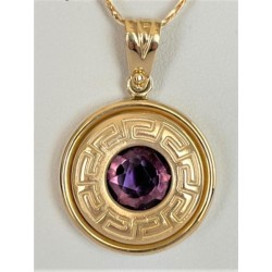 Velký zlatý přívěšek 14...