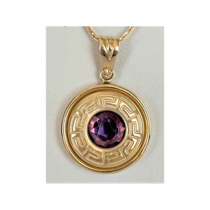 Velký zlatý přívěšek 14 karátů žluté zlato -4,54 gramů