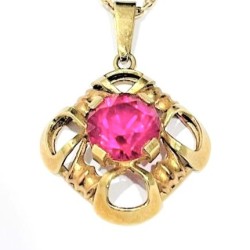 Velký starožitný zlatý...