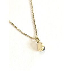 Zlatý přívěšek se zlatým řetízkem 14 karátů