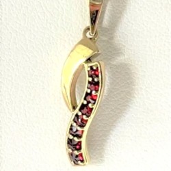 Zlatý přívěšek 14 karátů s...