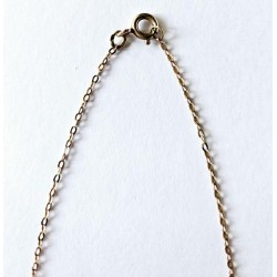 Secesní zlatý náhrdelník 14 karátů