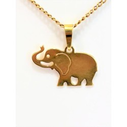 Zlatý přívěšek slon – 14 karátů – 0,69 gramů