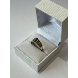 Zlatý prsten ze žlutého 14 karátového zlata 3,54 gramů