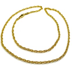 Masivní zlatý řetízek váha...