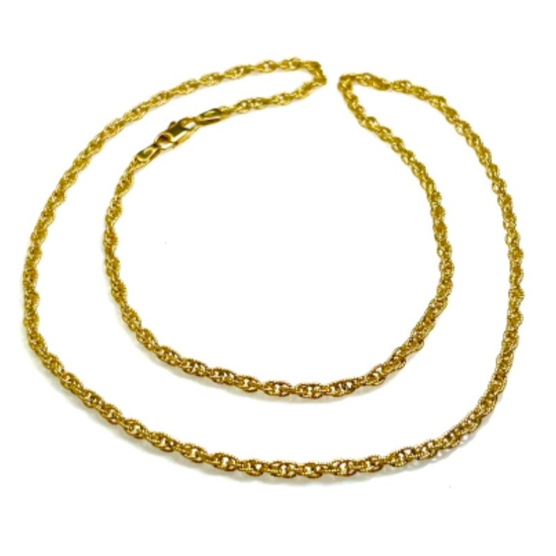 Masivní zlatý řetízek váha 9,15 gramů