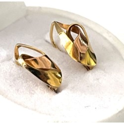 Starožitné zlaté náušnice...