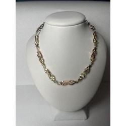 Zlatý náhrdelník ze žlutého a růžové zlata 6,77 gr