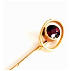 Starožitná zlatá jehlice 14...