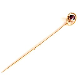 Starožitná zlatá jehlice 14 karátů