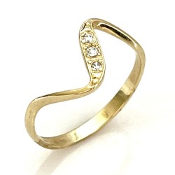 Zlatý prsten ze žlutého...