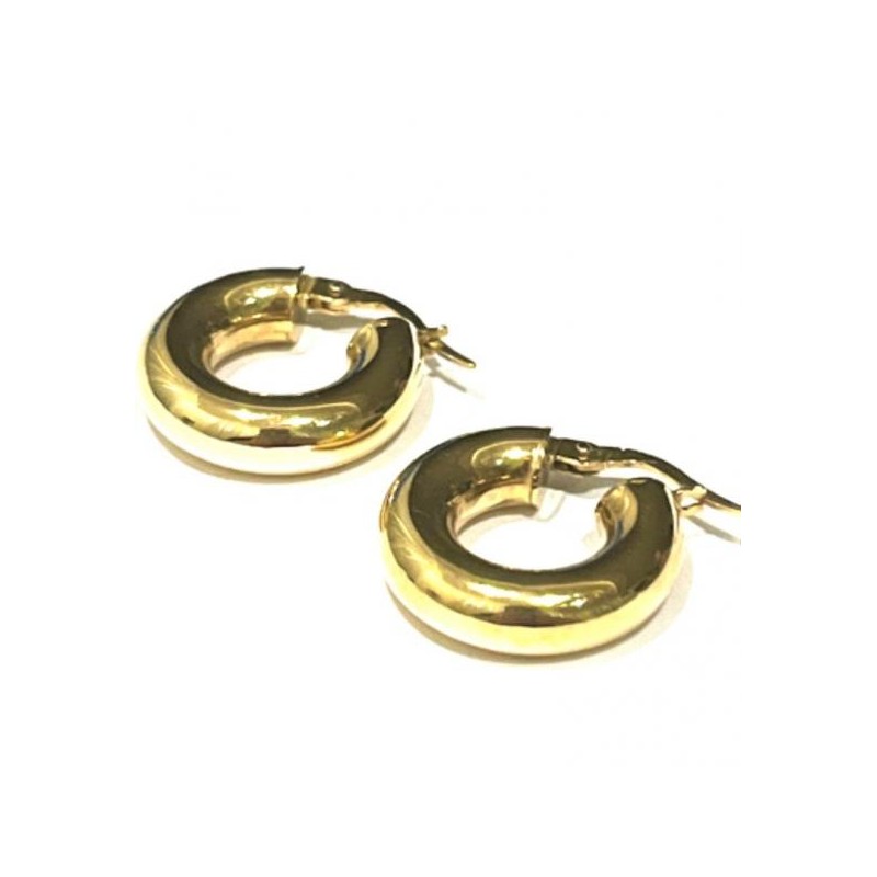 Náušnice ze žlutého zlata – 14 kar – 3,65 gr