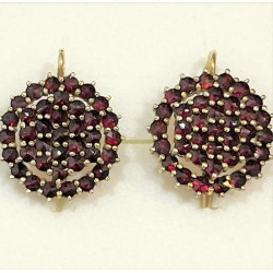 Stříbrné náušnice s...