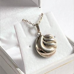 Stříbrný přívěšek se stříbrným  řetízkem – cena za komplet