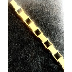 Starožitný zlatý náramek ve stylu art deco